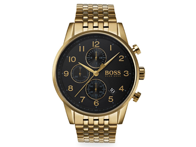 HUGO BOSS Navigator Bracelet Watch.