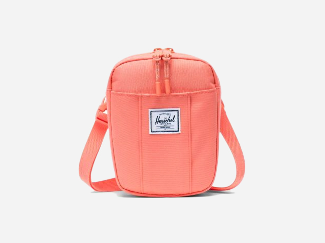 Herschel Supply Co Exclusive Cruz neon coral festival cross body bag.