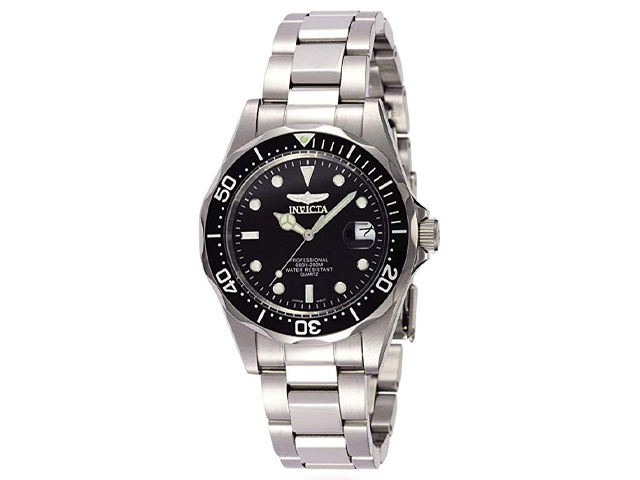 Invicta Men's 8932 Pro Diver Collection Silver-Tone Watch.