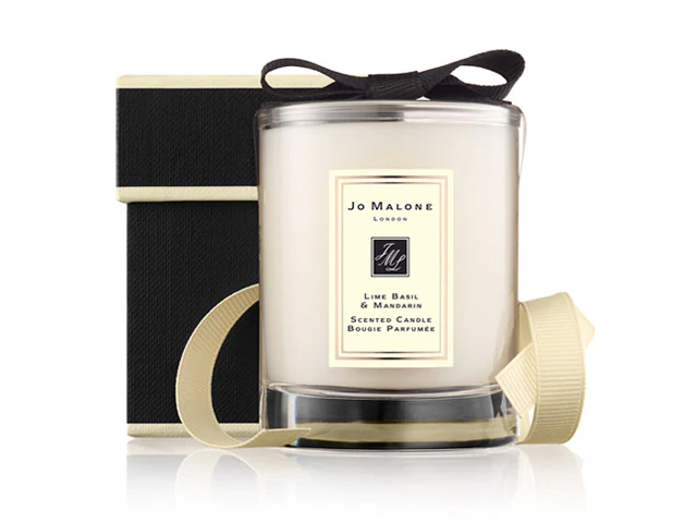 Jo Malone Lime Basil & Mandarin Travel Candle.