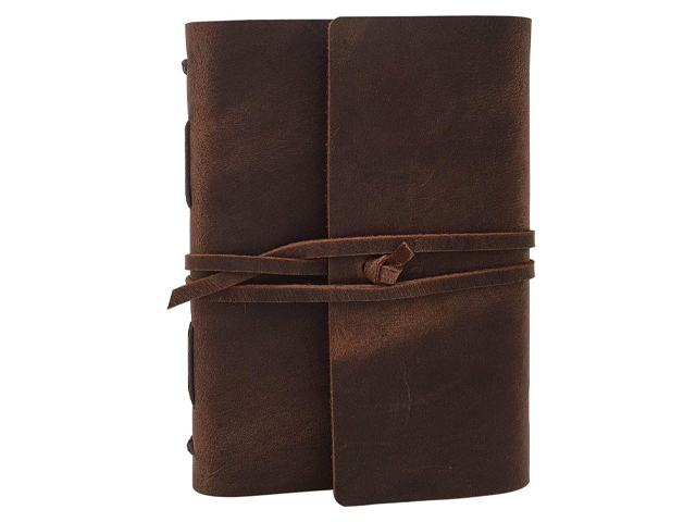 Leather Journal Writing Notebook.