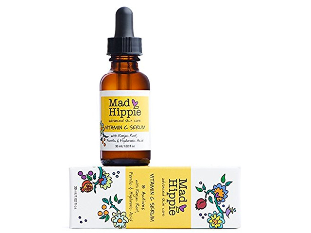 Mad Hippie Vitamin C Serum with Konjac Root, Hyaluronic Acid, and Ferulic Acid.