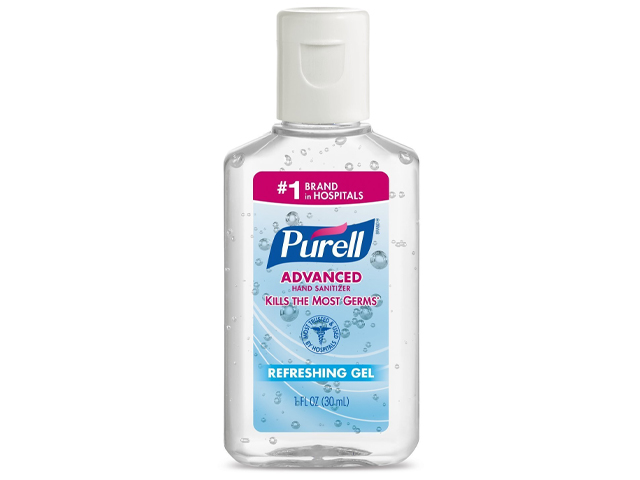 Purell Advanced Hand Sanitizer Refreshing Gel.