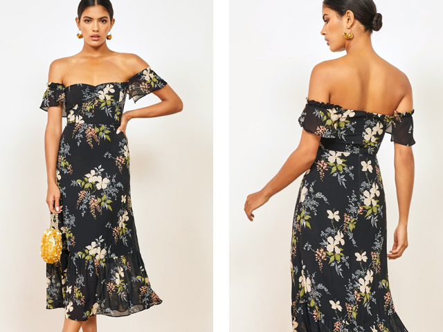 Reformation Butterfly Dress.