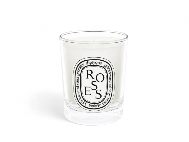 diptyqueparis roses small candle.