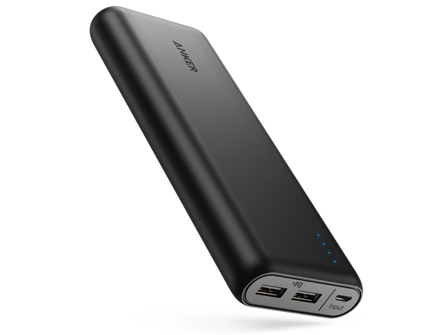 Anker PowerCore 20100 High-Speed, Long-Lasting Portable Power.