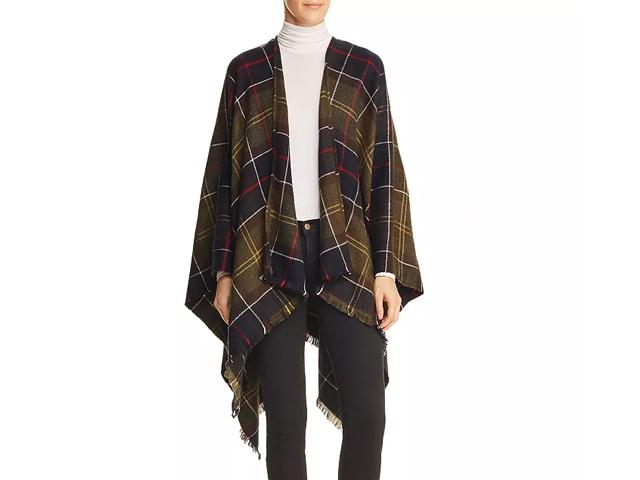 Barbour Staffin Tartan Ruana.