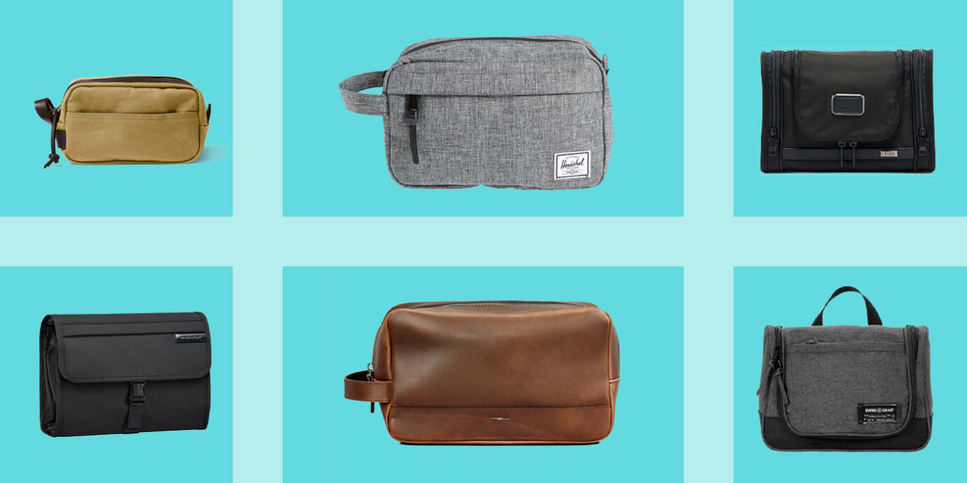 mens travel dopp kit