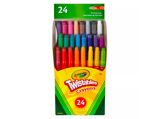 Crayola Twistable Crayons Mini 24ct.