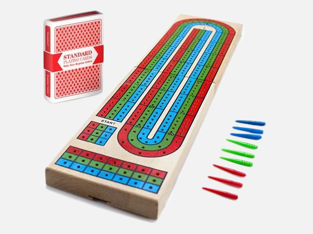  Cribbage – Traditional Wooden Board Game.
