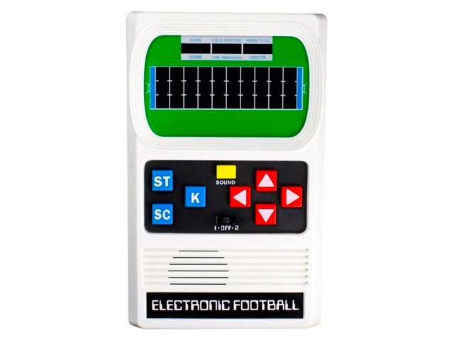 Football Electronic Game - Handheld - Mattel Classic.