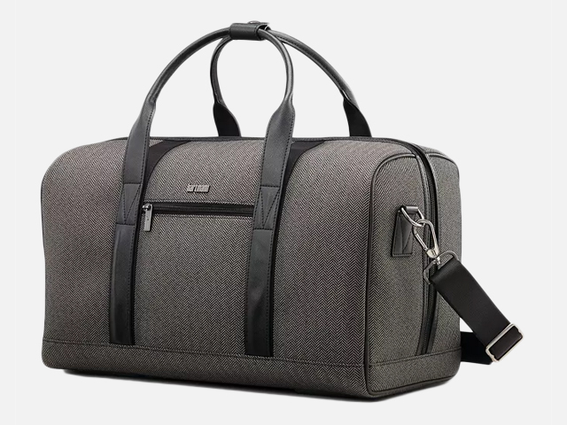 Hartmann Herringbone Deluxe Weekend Duffel.