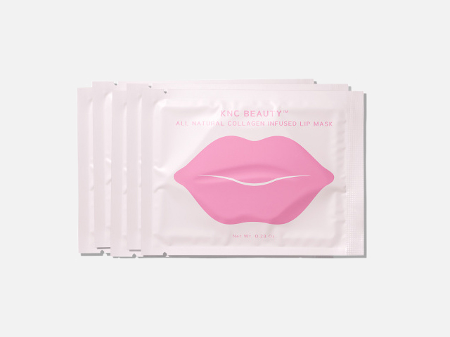 KNC BEAUTY ALL NATURAL COLLAGEN INFUSED LIP MASK.
