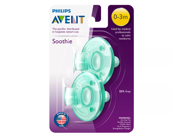 Philips Avent Green Soothie.