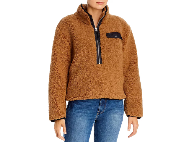 Pistola Zoey Sherpa Faux Fur Jacket.