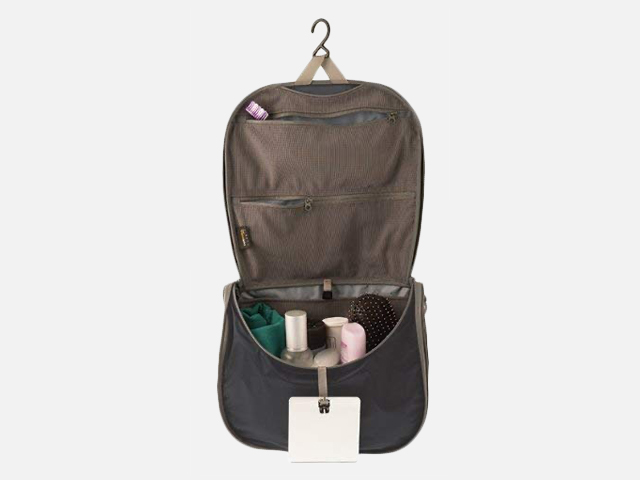 Sea to Summit Travelling Light Hanging Toiletry Bag.