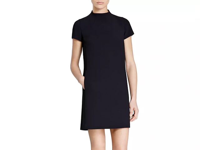 Theory Jasneah Admiral Crepe Mini Dress.