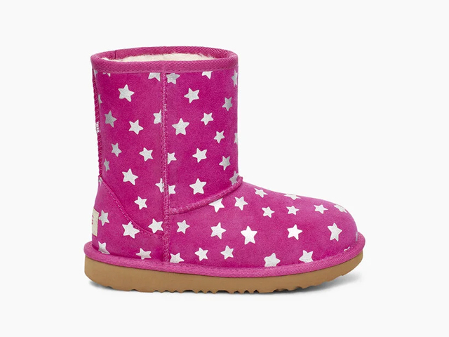 UGG CLASSIC II SHORT STARS BOOT.