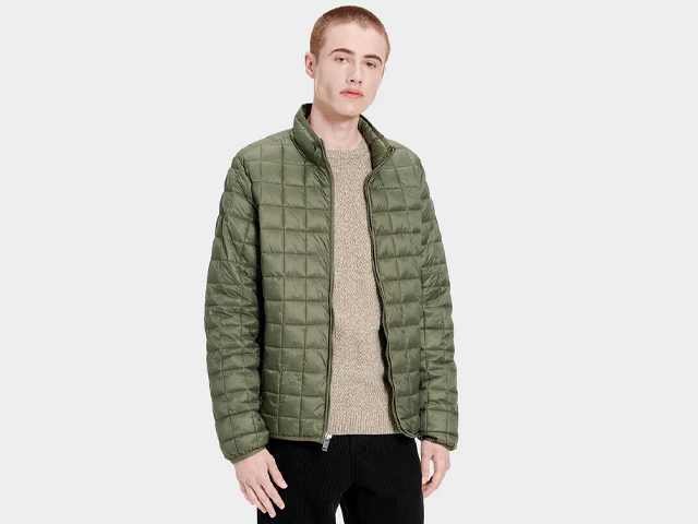 JOEL PACKABLE QUILTED JACKET.