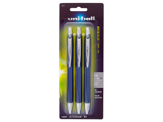  Uni-Ball Jetstream Retractable Ball Point Pens.