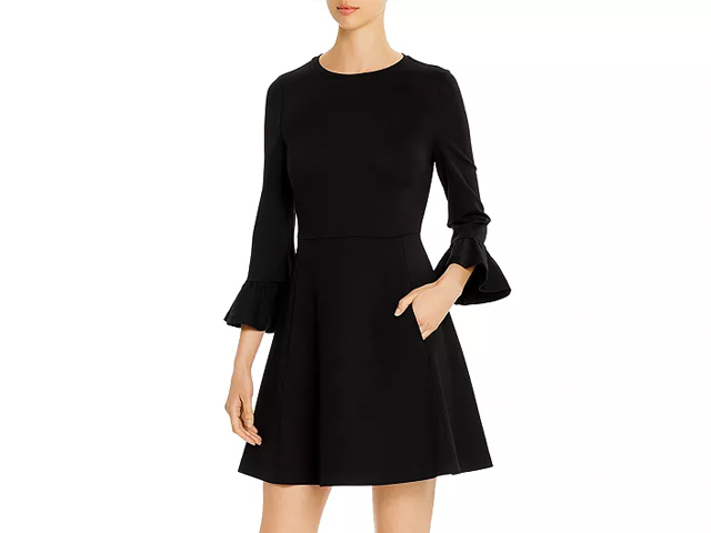 kate spade new york Bell-Sleeve Ponte Dress.