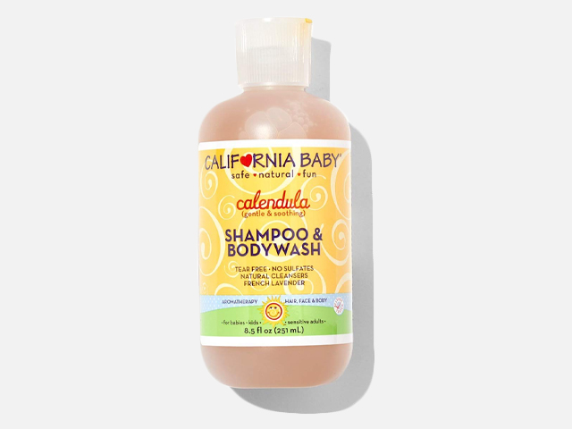 California Baby Calendula Shampoo and Body Wash.