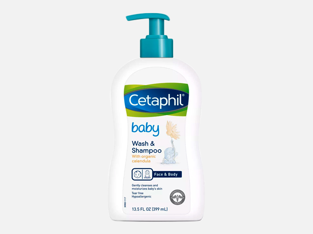 Cetaphil Baby 2-in-1 Hair Shampoo And Body Wash.