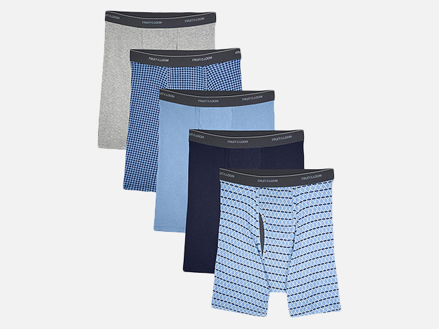 Fruit of the Loom Men's Coolzone Boxer Briefs.