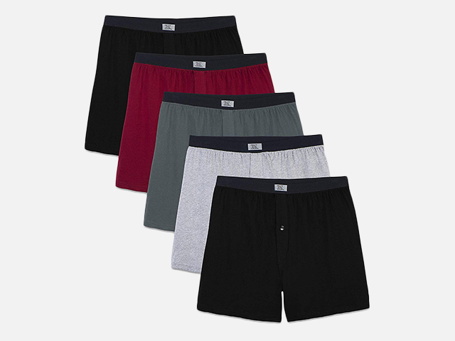 Fruit of the Loom Men's Soft Stretch-Knit Boxer Multipack.