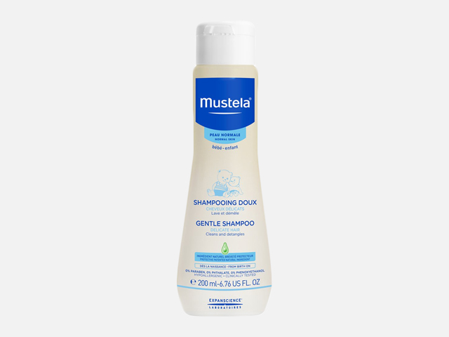 Mustela Gentle Shampoo.