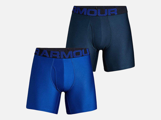 Under Armour Men's Tech 6-inch Boxerjock 2-Pack.