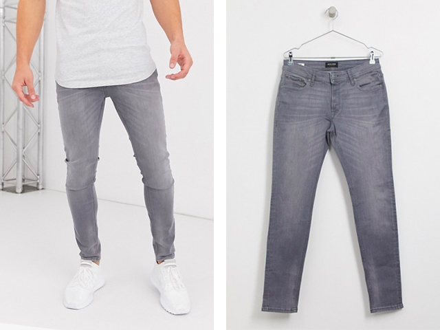 Jack & Jones Skinny-Fit Stretch Jeans.