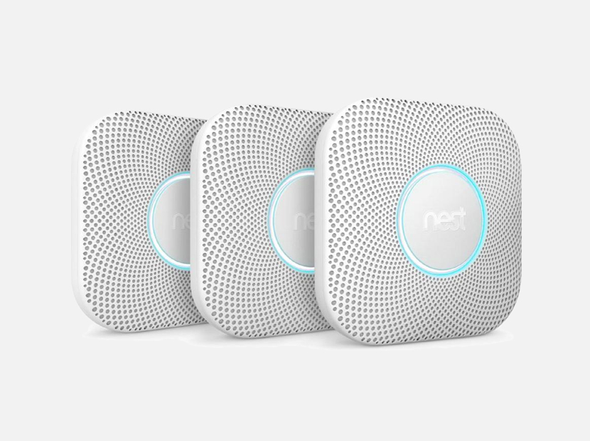 Nest Protect Battery Smoke and Carbon Monoxide Detector.