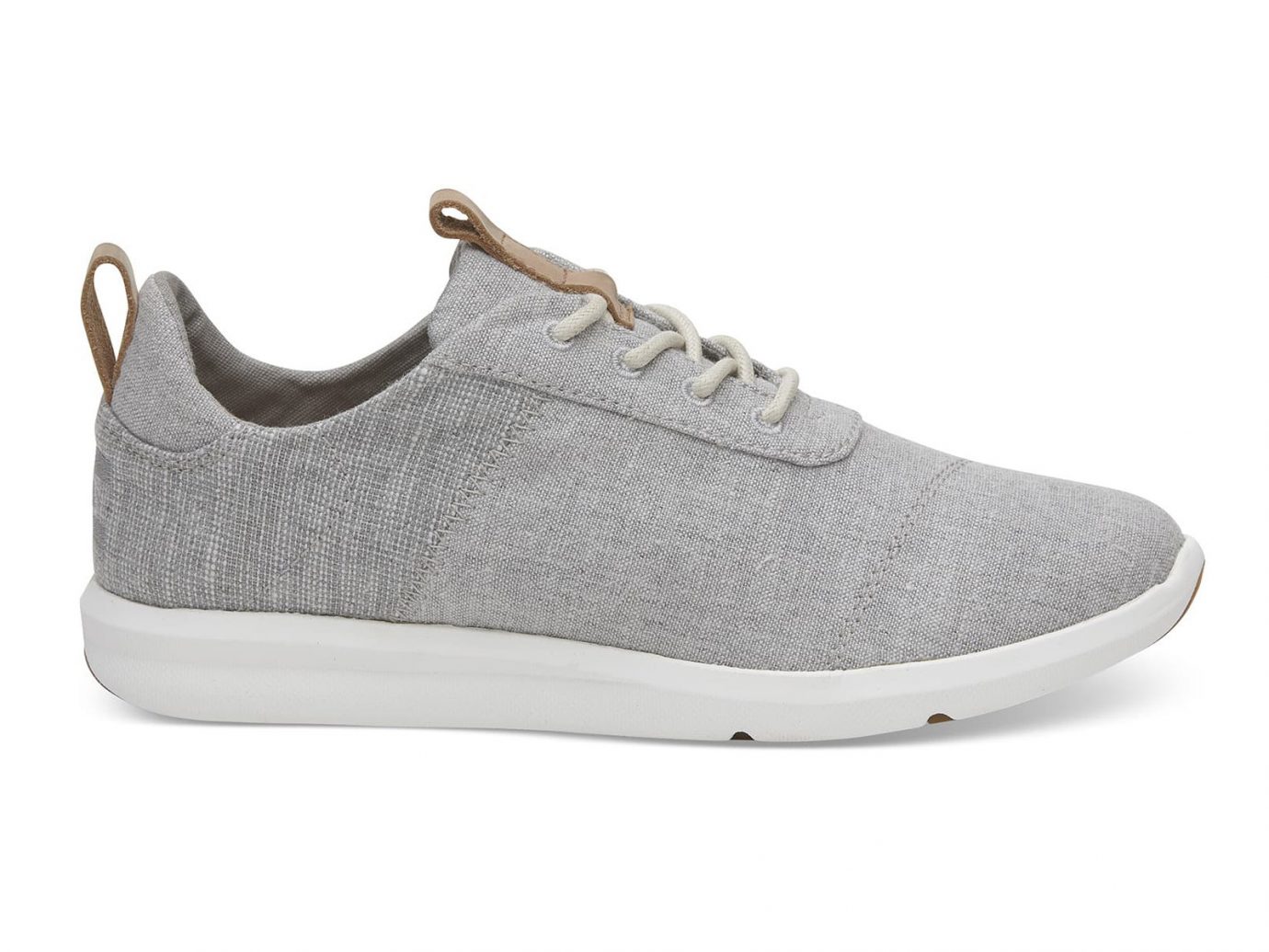 TOMS Drizzle Grey Chambray Mix Women's Cabrillo Sneakers