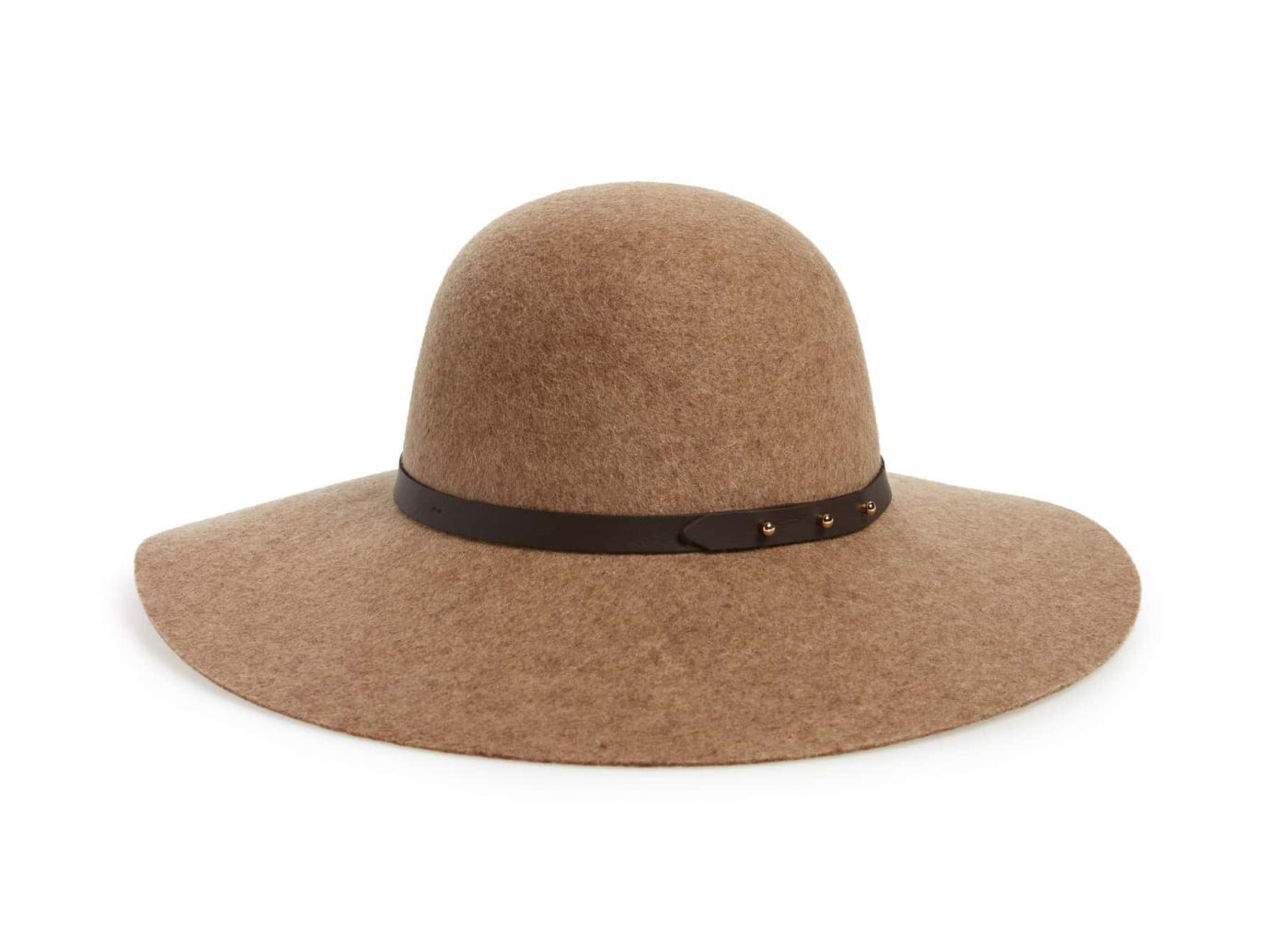 Refined Wide Brim Wool Floppy Hat HALOGEN