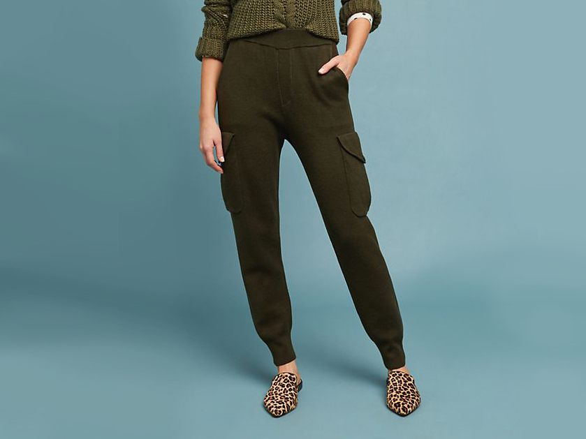 anthropologie Carmela Utility Sweater Pants