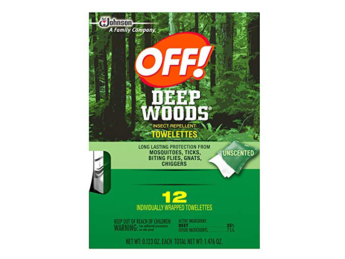 Deep Woods Off Deep Woods Insect Repellent Wipes 12-Towelettes