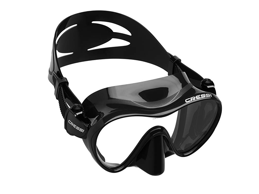 ressi F1, Scuba Diving Snorkeling Frameless Mask - Cressi