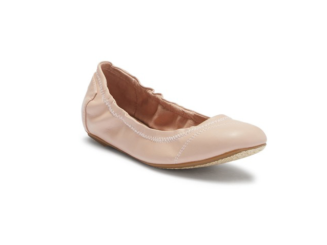 TOMS Vegan Leather Ballet Flat