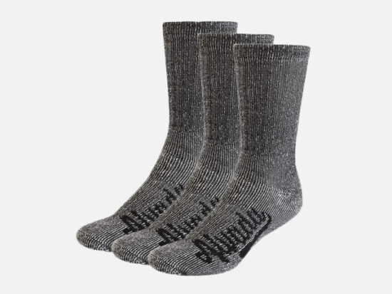  Alvada 80% Merino Wool Hiking Socks Thermal Warm Crew Winter Sock.