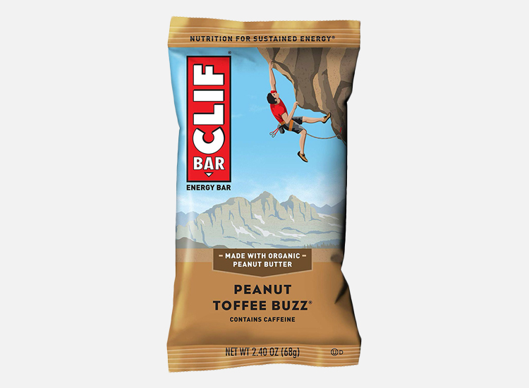 CLIF BAR - Energy Bars - Peanut Toffee Buzz.