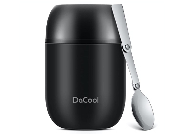 Insulated Lunch Container DaCool Hot Food Jar.