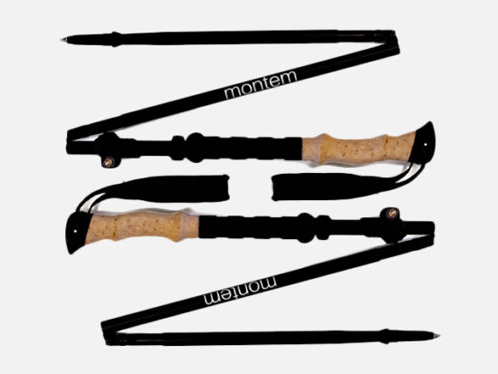 Montem Folding Collapsible Hiking/Walking/Trekking Poles.