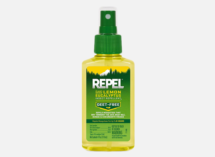 REPEL Plant-Based Lemon Eucalyptus Insect Repellent.