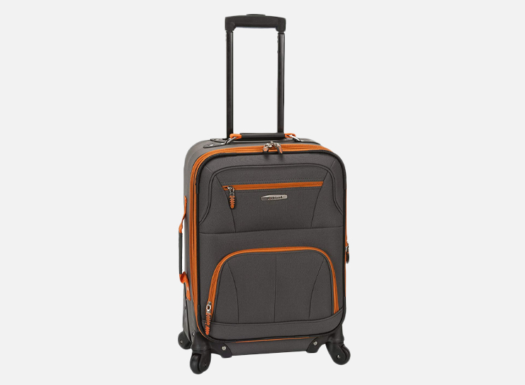 Rockland Luggage 19 Inch Expandable Spinner Carry On.