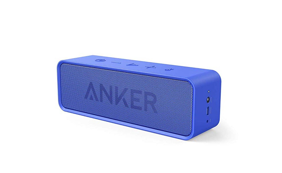 Great for travel: portable speakers