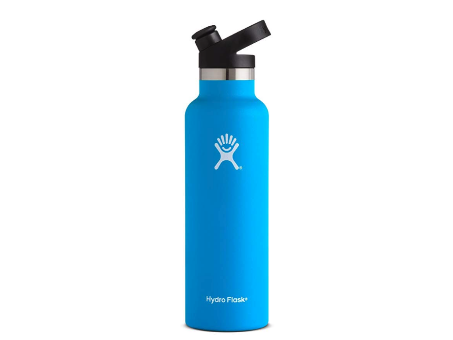 Hydro Flask 21 oz Double Wall Vacuum Insulated Stainless Steel Sports Water Bottle,