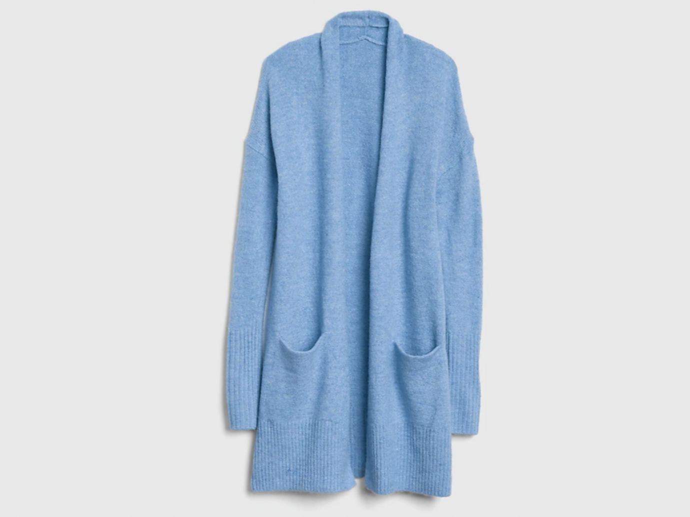 GAP Longline Open-Front Cardigan Sweater