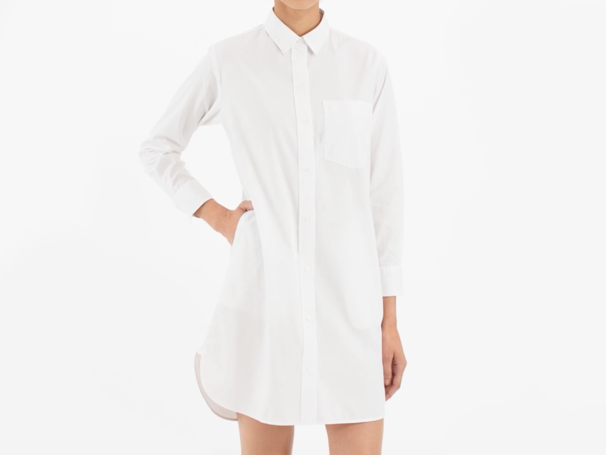 The Cotton Shirtdress Everlane