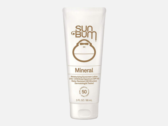 Sun Bum Mineral SPF 50 Sunscreen Lotion.